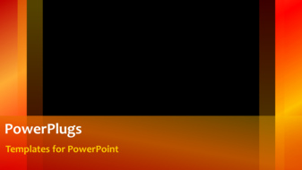 PowerPoint Template - An abstract corporate network